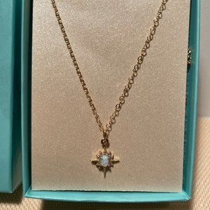 NWOT Delicate Opal Necklace